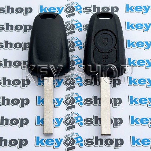 Корпус автоключа для Opel (Опель) 2 - кнопки / лезвие HU 100