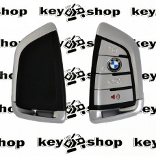 Оригинальный смарт ключ BMW (БМВ) 4 кнопки, c чипом ID 49, HITAG Pro / 315 mhz