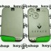 Смарт карта для RENAULT Espace (Рено Эспейс) 2 -кнопки, чип id46 (PCF7947) 433 Mhz
