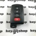 Оригинальный смарт ключ для Toyota RAV 4, Highlander (Тойота РАВ 4, Хайлендер) 3+1 кнопка с H-чип / 315MHz