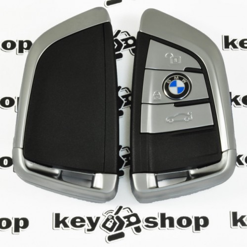 Оригинальный смарт ключ BMW (БМВ) 3 кнопки, ID 46 Philips (PCF7945/79583) /315MHz