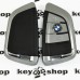 Оригинальный смарт ключ BMW (БМВ) 3 кнопки, ID 46 Philips (PCF7945/79583) /315MHz