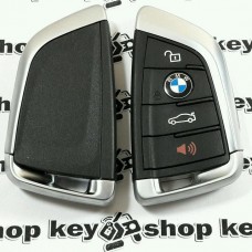     Оригинальный смарт ключ BMW (БМВ) 4 кнопки, ID 49 Philips (PCF7953) / 434 MHz