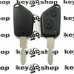 Корпус ключа для пежо (PEUGEOT) 406, 2 кнопки,лезвие NE78