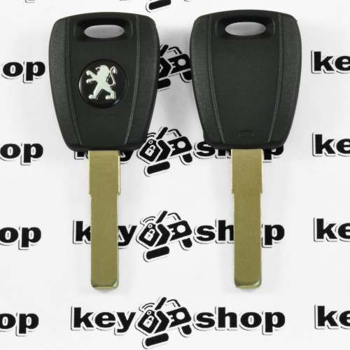 Корпус авто ключа под чип для Peugeot (Пежо), лезвие SIP22