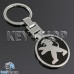 Металлический брелок для авто ключей Peugeout (Пежо)