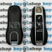 Корпус смарт ключа для Porsche (Порше) 3 кнопки , с лезвием (после 2017 года) / под переделку