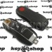 Корпус смарт ключа для Porsche   Cayenne, Macan   (Порше) 3 кнопки + 1 кнопка (Panik), лезвие HU66