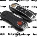 Корпус смарт ключа для Porsche Cayenne, Macan (Порше) 3 + 1 кнопки , с лезвием (после 2017 года)