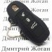 Чехол (силиконовый) для авто ключа Porshe (Порше) 3 кнопки