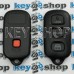 Корпус пульта для Toyota (Тойота), 3 + 1 кнопки 
