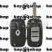 Оригинальный выкидной ключ Renault (Рено) 3 кнопки, с чипом ID4A (PCF7961MTT) / 433Mhz, лезвие VA2