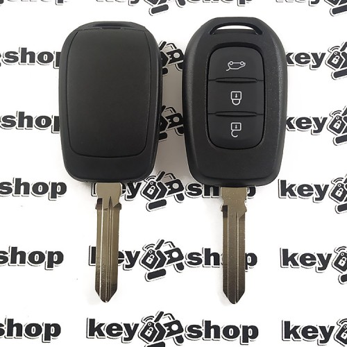 Ключ для Renault (Рено) 3 кнопки, HU 179 FH, (HITAG AES), PCF7961M, 433MHz