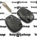 Корпус авто ключа Renault Logan, Sandero, Lodgy, Duster  (Рено Логан, Сандеро, Лоджи, Дастер) 2 кнопки, под лезвие VAC102