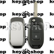 Корпус выкидного ключа RENAULT (Рено) 2 кнопки, лезвие HU179FH