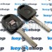 Корпус авто ключа под чип для Seat (Сеат) лезвие HU162