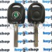 Корпус авто ключа под чип для SKODA (шкода) , лезвие HU162