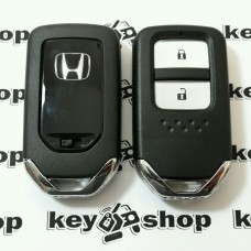 Оригинальный смарт ключ Honda (Хонда) 2 кнопки, чип ID46/433Mhz (PCF7445)