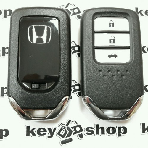 Оригинальный смарт ключ Honda (Хонда) 3 кнопки, чип ID47/433Mhz (72147-TEX-G01)