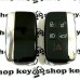 Смарт ключ для Jaguar (Ягуар) 4+1 кнопки, 433MHz, с чипом id49 (PCF7953)