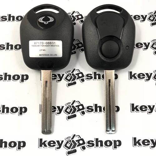 Корпус автоключа для Ssang-Yong Rexton, Actyon, Kyron, Korando (Санг Йонг) 2 - кнопки, TOY40