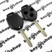 Корпус автоключа для SUBARU (Субару) 3 - кнопки, лезвие TOY 43R