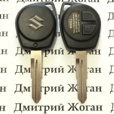 Автоключ для Suzuki Swift (2010 - 2015гг), (Сузуки Свифт) 2 - кнопки, чип ID47, PCF 7951 (HITAG 3), 433 MHZ
