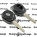 Корпус автоключа Suzuki Grand Vitara, Swift, SX4 (Сузуки Гранд Витара, Свифт, SX4) под большой блочок,  лезвие HU133 - 2 кнопки