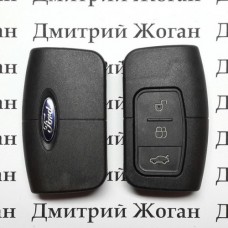 Корпус смарт ключа для Ford (Форд),3 кнопки с лезвием
