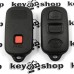 Корпус пульта для Toyota (Тойота), 2 + 1 кнопки