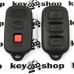Корпус пульта для Toyota (Тойота), 3 + 1 кнопки