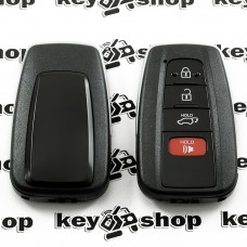 Корпус смарт ключа для Toyota (Тойота), 3 + 1 кнопки