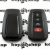 Корпус смарт ключа для Toyota (Тойота), 3 + 1 кнопки