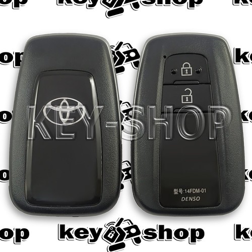 Корпус смарт ключа для Toyota (Тойота) 2 кнопки