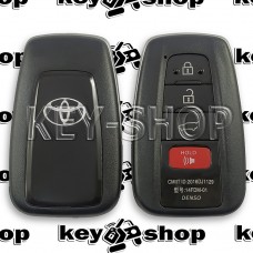 Корпус смарт ключа для Toyota (Тойота) 3 + 1 кнопки
