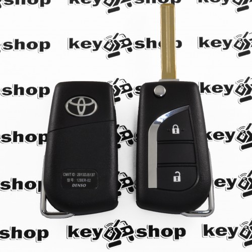 Выкидной ключ Toyota RAV4 (Тойота РАВ4) - 2 кнопки, чип 8A (H - chip), 315 MHz