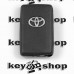 Оригинальный ключ для Toyota Corolla (Тойота Королла) 3 кнопки, чип 4D, P1:98, 433 MHz