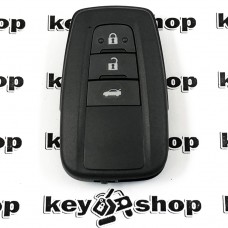 Оригинальный смарт ключ для Toyota Corolla (Тойота Королла) 3 кнопки, H - чип, 433 MHz