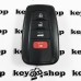 Оригинальный смарт ключ для Toyota Camry (Тойота Камри) 3 + 1 кнопки, чип P1:A9, 315 MHz (БУ / Восстановленый)