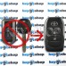 Выкидной ключ Toyota (Тойота), 2 кнопки, лезвие TOY 43, (под переделку)