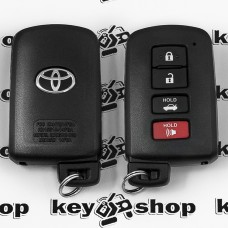Оригинальный смарт ключ для Toyota Camry, Corolla (Тойота Камри, Королла) 3+1 кнопка с H-chip, 1P:88, 315MHz