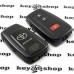 Оригинальный смарт ключ для Toyota Rav 4 (Тойота Рав 4) 2 + 1 кнопка, H-chip, 315MHz