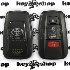 Оригинальный смарт ключ для Toyota Avalon (Тойота Авалон) 3 + 1 кнопка, ID8A, HYQ14FBC, 315MHz