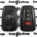 Оригинальный смарт ключ для Toyota Avalon (Тойота Авалон) 3 + 1 кнопка, ID8A, HYQ14FBC, 315MHz