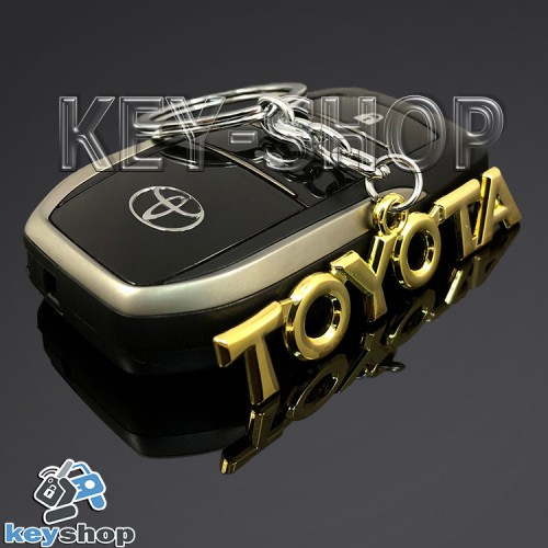 Металлический брелок для авто ключей Toyota (Тойота)