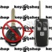 Корпус выкидного ключа для Toyota (Тойота) 3 - кнопки,  лезвие TOY 43 (под переделку)