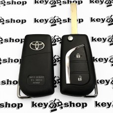 Корпус выкидного ключа Toyota (Тойота) - 2 кнопки, лезвие VA 2