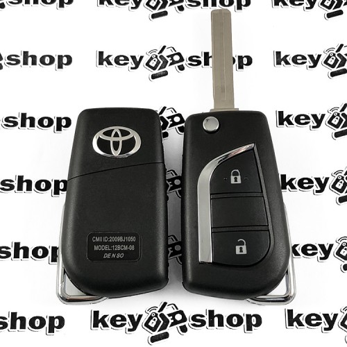 Корпус выкидного ключа Toyota (Тойота) - 2 кнопки, лезвие TOY 48