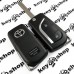 Корпус выкидного ключа Toyota (Тойота) - 2 кнопки, лезвие TOY 48
