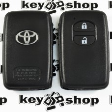 Корпус смарт ключа для Toyota RAV4, Camry, Land Cruiser, Venza (Тойота РАВ4, Камри, Ленд Крузер, Венза) 2 кнопки